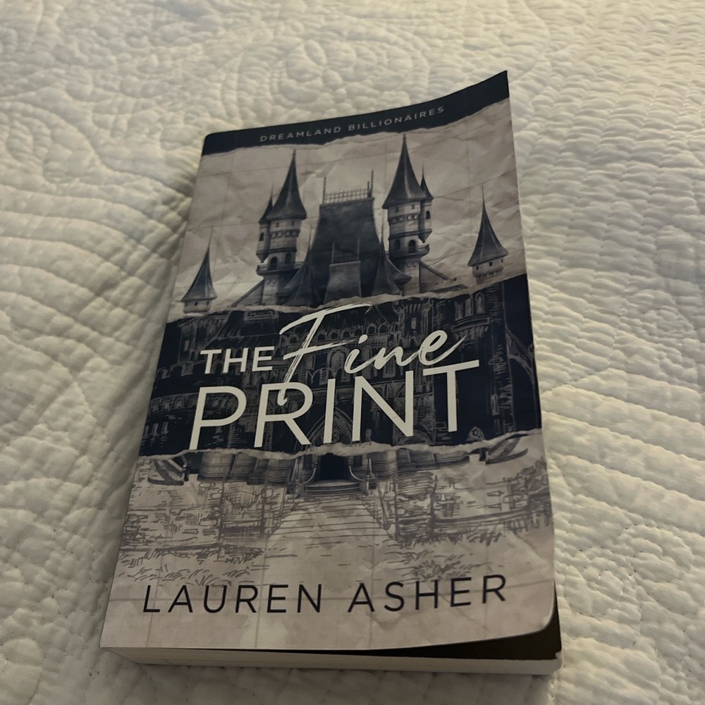 Lauren Asher the fine print book- dreamland billionaires